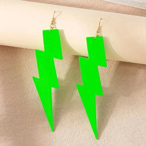80's Neon Ear Rings