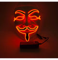 Stylex Party Anonymous LED Mask, Red