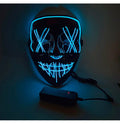 Stylex Party LED Stitches Mask, Blue