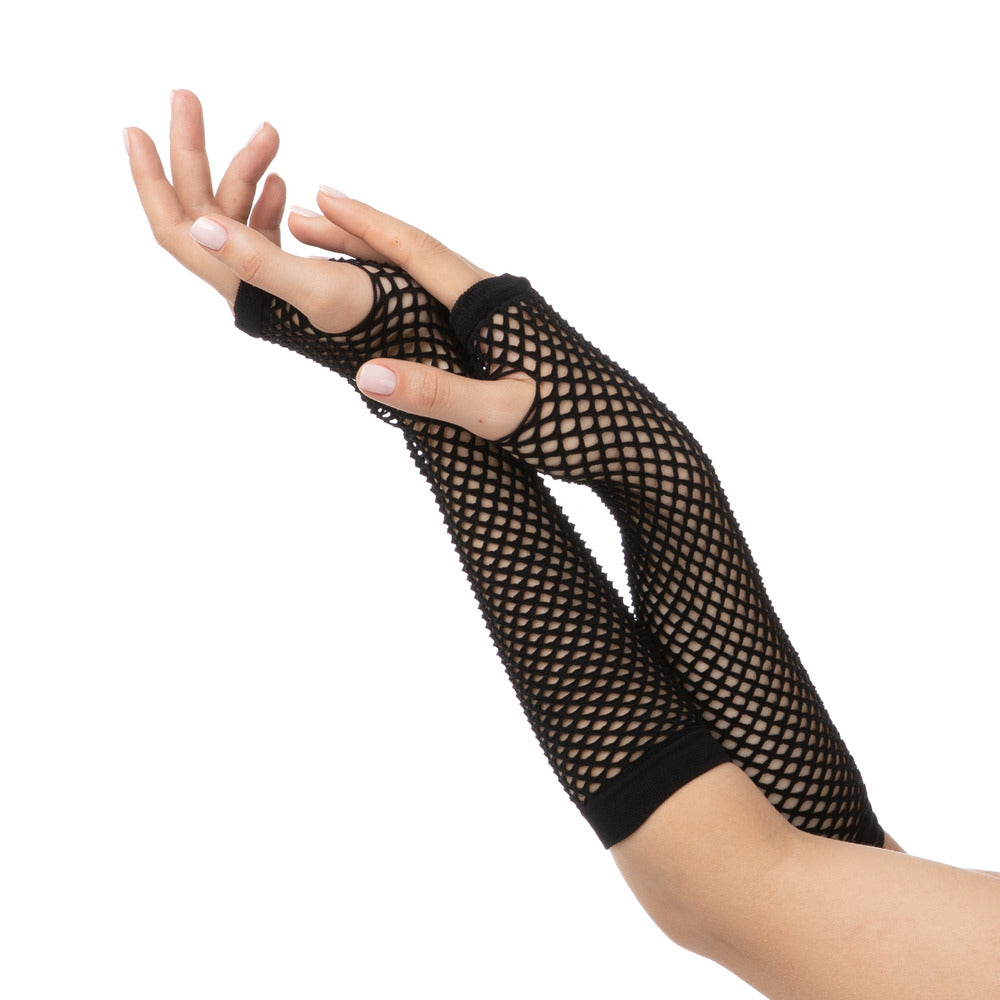 Long Fishnet Gloves