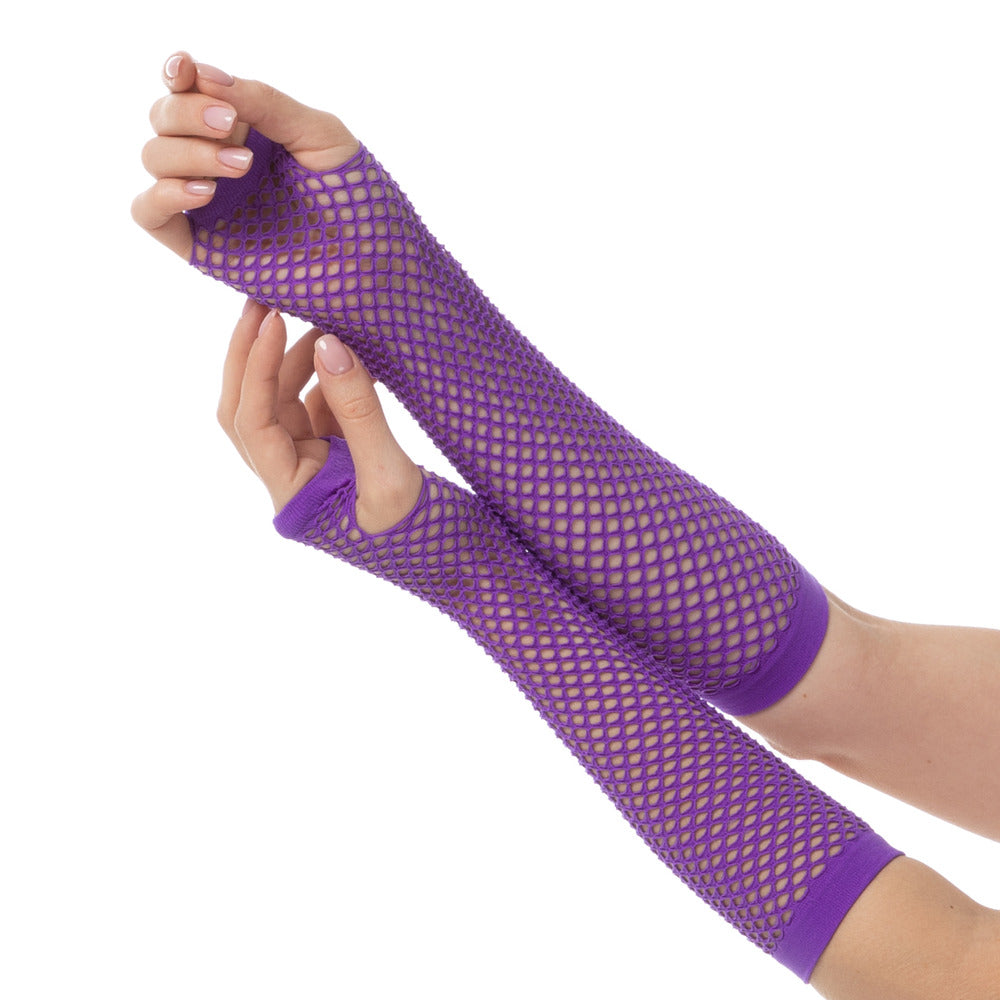 Long Fishnet Gloves