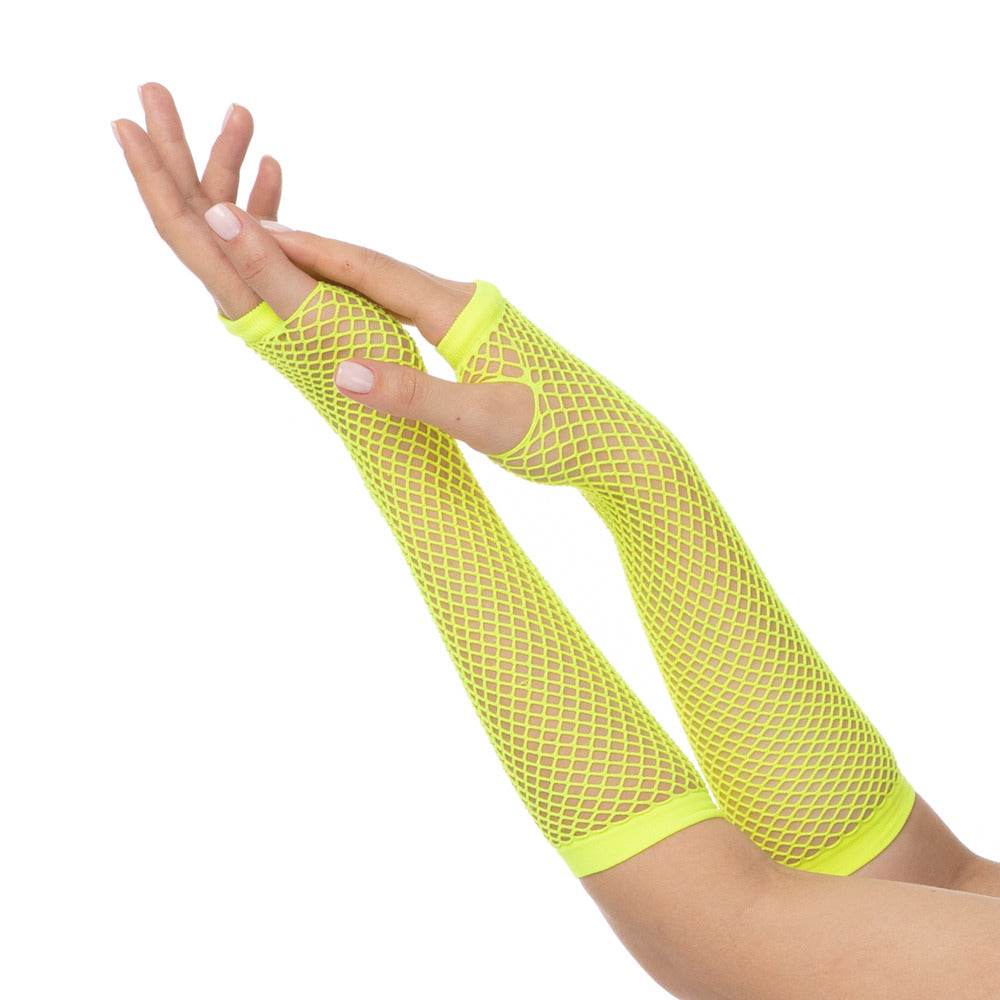 Long Fishnet Gloves