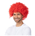 Stylex Party Red Afro Wig