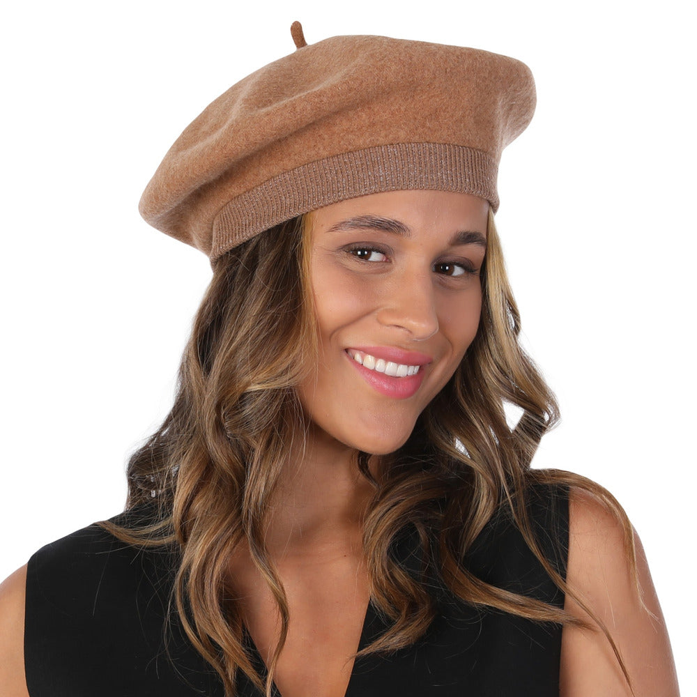 Deluxe Wool Beret Hat