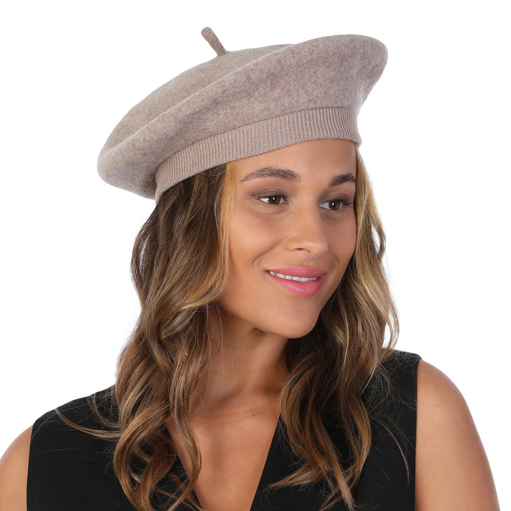 Deluxe Wool Beret Hat