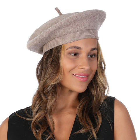 Deluxe Wool Beret Hat