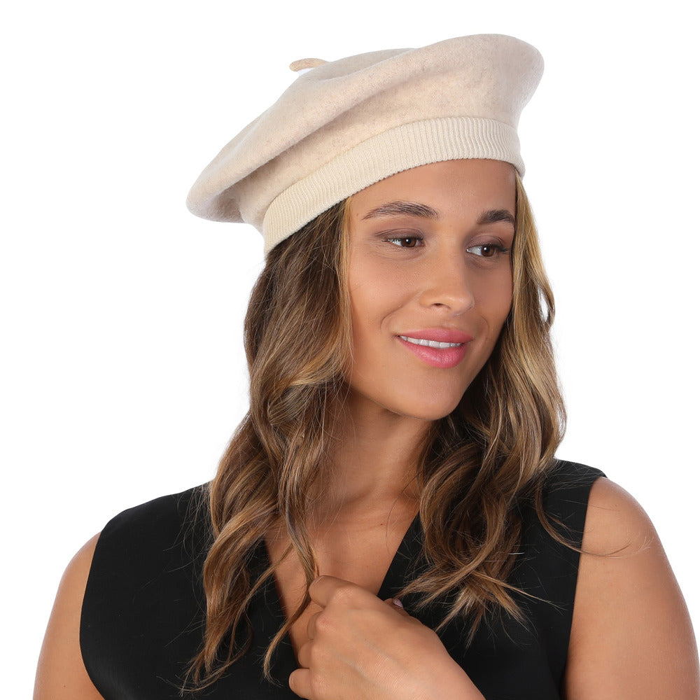 Deluxe Wool Beret Hat