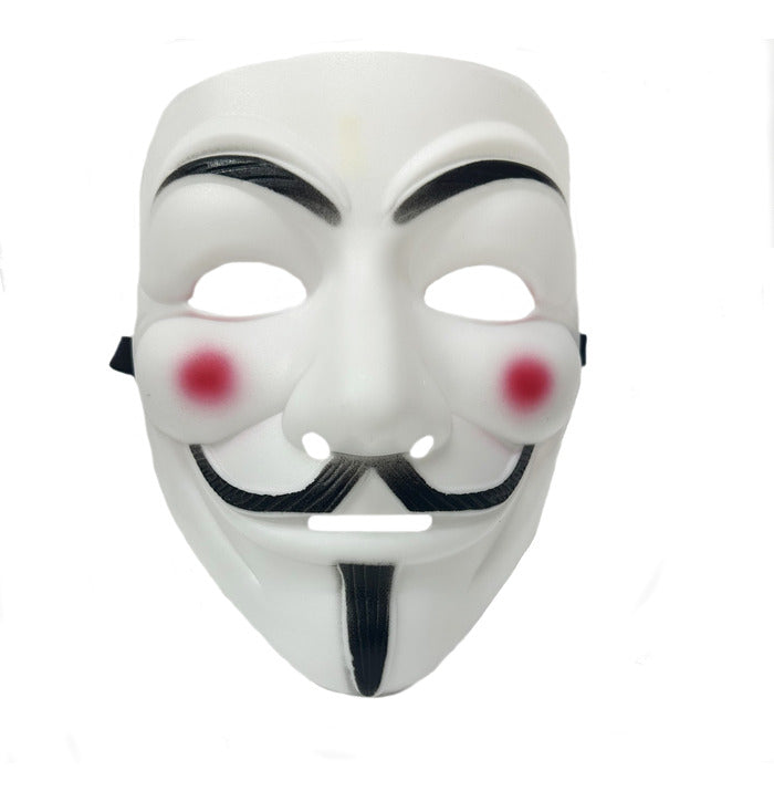 Stylex Party White Anonymous V Hacker Mask