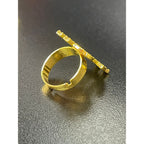 Dollar Sign Rings, pack of 3