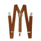 Uni-Sex Adjustable Y Back Clip-on Suspender Braces
