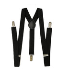 Uni-Sex Adjustable Y Back Clip-on Suspender Braces