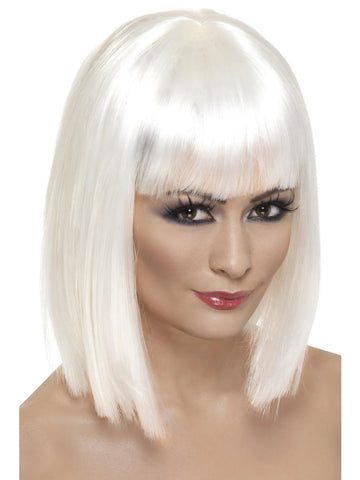 Partyrama Short Bob Wig with Fringe by Smiffy's