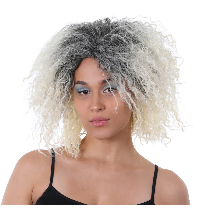 Stylex Party Ombre Blonde Curly Wig